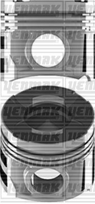 YENMAK 36-04362-000 Piston+Segman Mitsubishi Std 1.3 L200 Cr 10-15 Euro5  ####